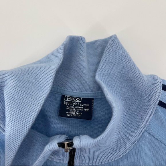 VTG Polo Ralph Lauren Track Style Leisure Suit Jacket Eclectic Sporty Grandpa - Picture 9 of 11